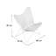 Butterfly Brown Econo armchair