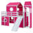 Delara Loft Bed With Slide And Playhouse, Pinewood And MDF-1630791882-1641578025