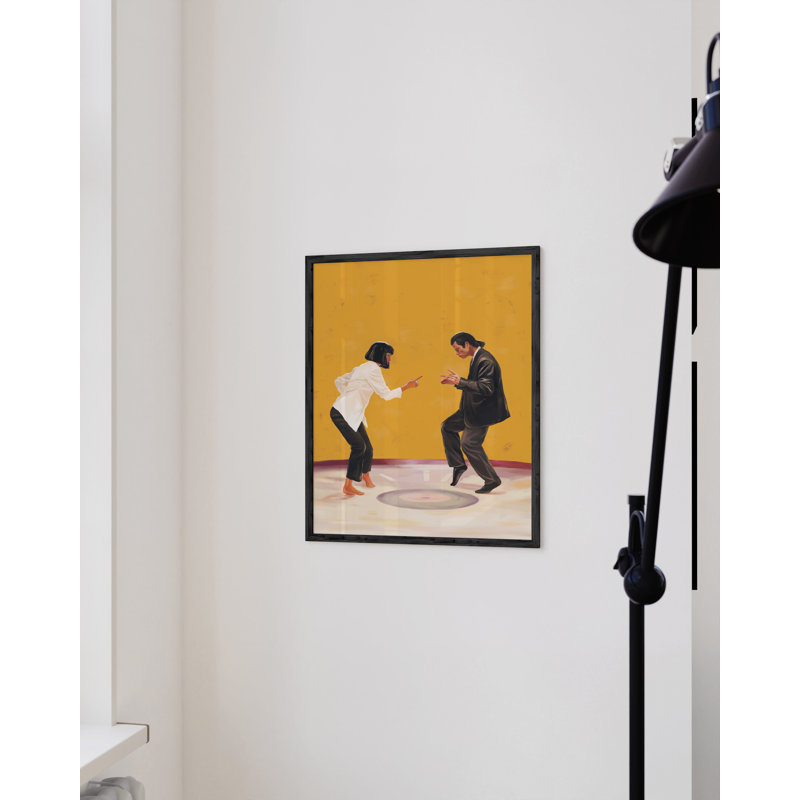 Pulp Fiction Dancing - par Everly Quinn | Affiches de cinéma Quentin Tarantino pour esthétique des années 90