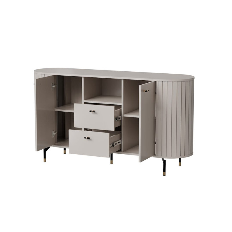 150cm Sideboard, White