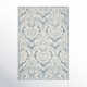 Tansy Handmade Wool Blue/Ivory Rug