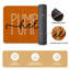 Ensemble de 2 tapis de cuisine orange à motif citrouille Hello, Orange Home Decor, pour profil bas - 17 x 29 et 17 x 47 po