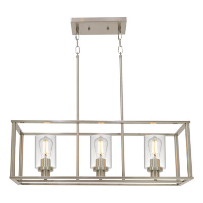 Mesick 3 - Light Kitchen Island Pendant