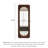 Retro Frame High-Definition Full-Length Mirror-1060354029