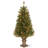 4 ft. Atlanta Spruce Entrance Tree with Clear Lights
