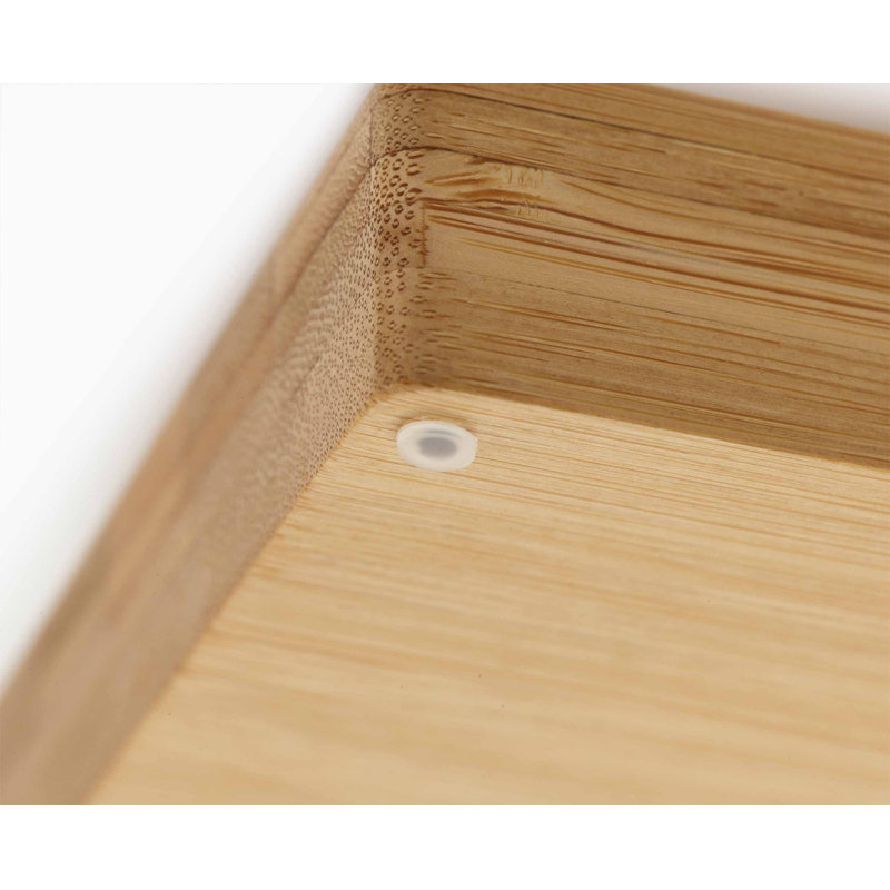 DrawerStore Large Bamboo 2-tier Knife Organizer