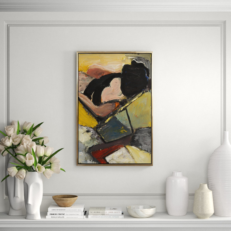 Reclining Woman Painting