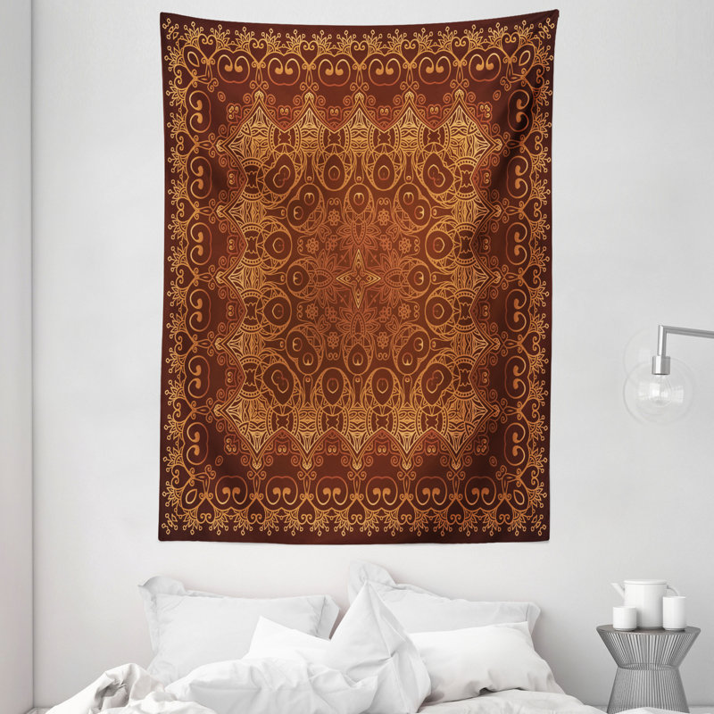 Tapisserie polyester antique, H 80 po x l 60 po