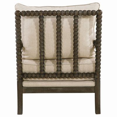 Fauteuil d'appoint à dossier amovible