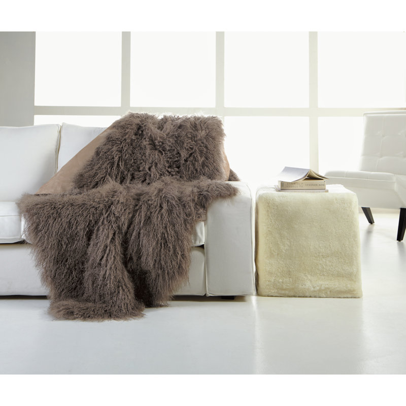 Repose-pieds pouf
