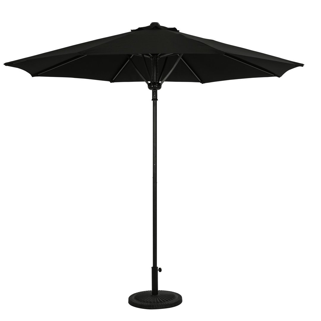 Shawnna 108'' Market Umbrella with Breez-Tex Canopy Arlmont & Co. Fabric 