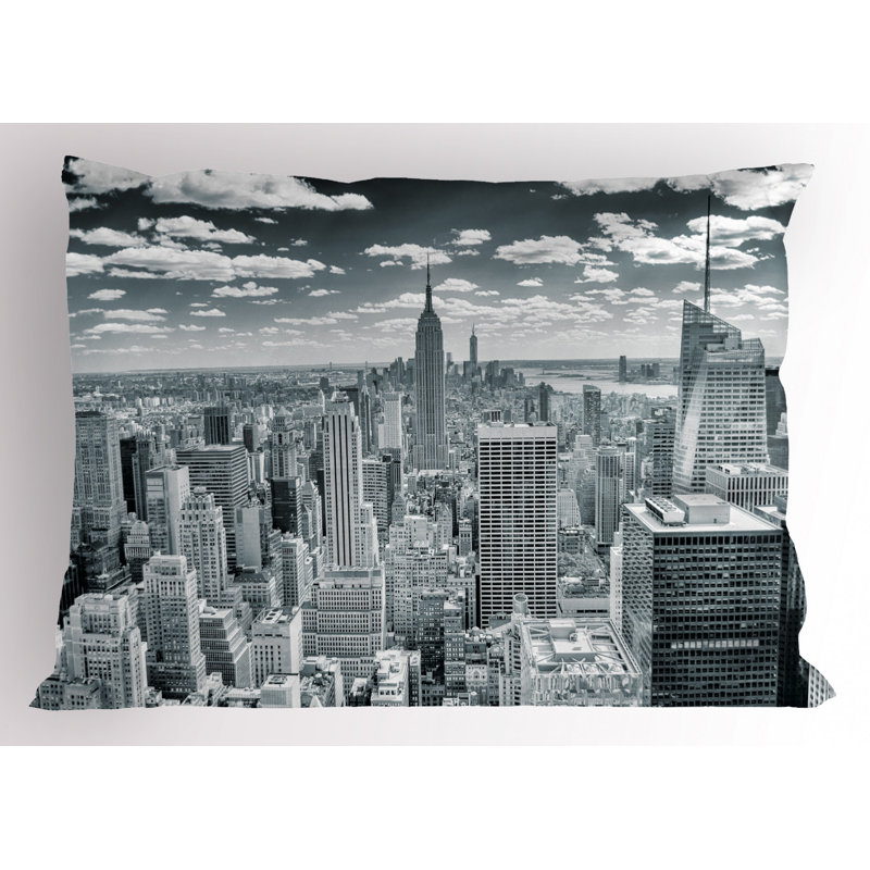 Nyc Polyester Sham Set, Twin