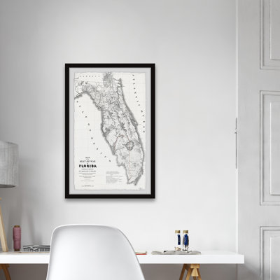 " Map Of The Seat Of War In Florida "