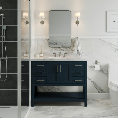 Pawley 42'' Single Bathroom Vanity Base Only