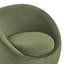 Fauteuil Barral pivotant rembourré Macry-124140788