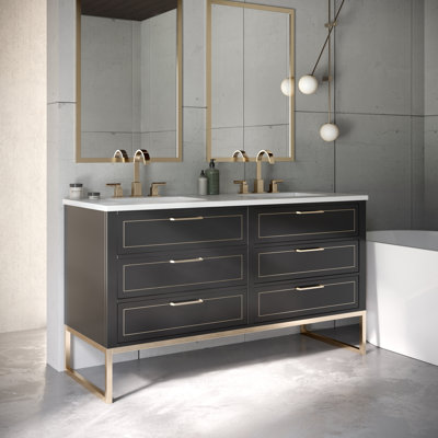 Ensemble de meuble-lavabo double 60 po Markham