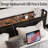 Fateemah Vegan Leather Metal Bookcase Storage Bed-1990574309
