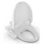 Siège de toilette bidet électronique TOTO® C100 WASHLET® + avec PREMIST ™, coton blanc allongé