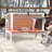 Large Outdoor Heated Cat House with Insulated Liner, Weatherproof Feral Cat Shelter with Heating Pad, Openable Roof & Secure Escape Doors for 1-3 Cats
