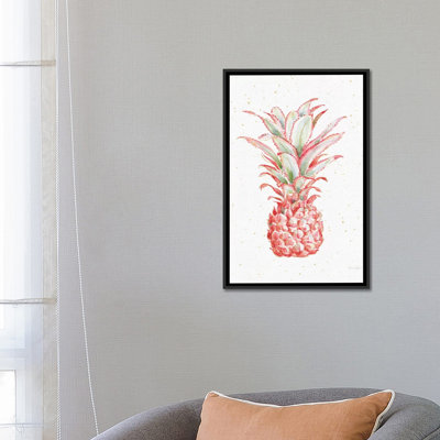 Reproduction d'art sur toile, "Grace heureusement rose"