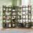 Grijalva Bookshelf 6 Tier with 4 Hooks and fence, etagere bookcase with Open Shelves-227589716