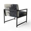 Abstract Split - Chaise d'appoint rembourrée abstraite-112889683