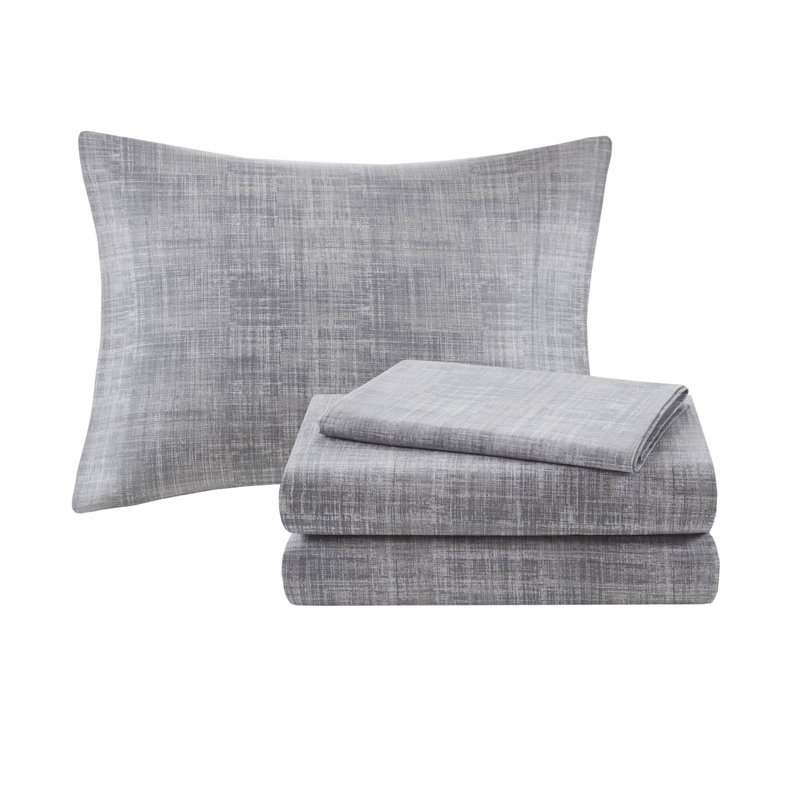 Premium Twin Bedding Sets, Cotton Sheets Microfiber Stripe For Home