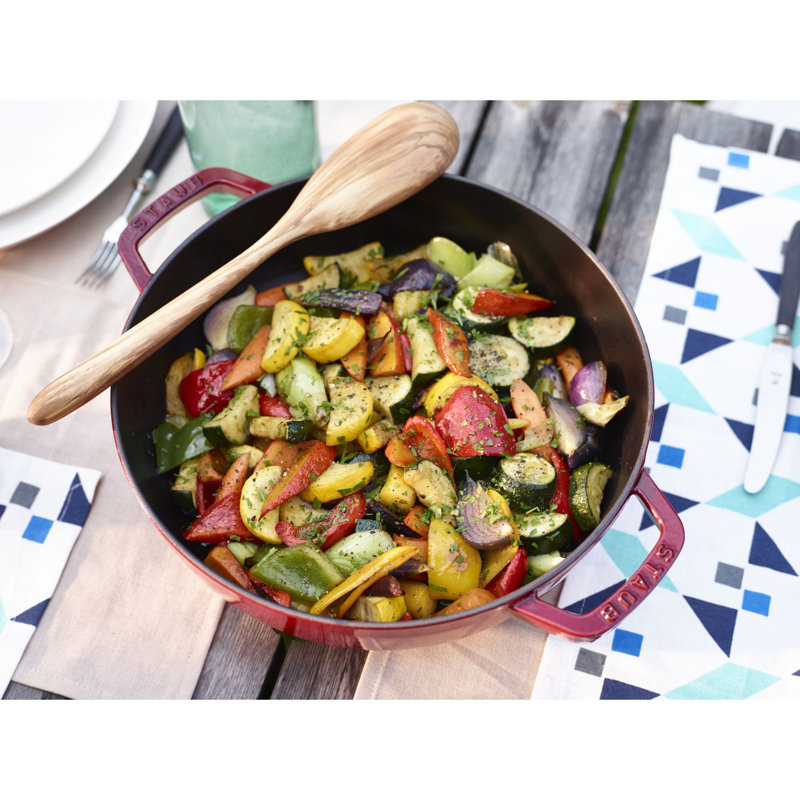 Staub Olivewood 12-inch Cooking Spoon
