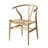 Rodolfo Wishbone Solid Wood Dining Chair-467123976
