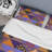 Orange and Purple Patchwork - Abstract Duvet Cover Set - Microfiber Polyester-1640542904