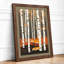 Fox in Autumn Forest Boho - Framed Print-1569413144-1569413145
