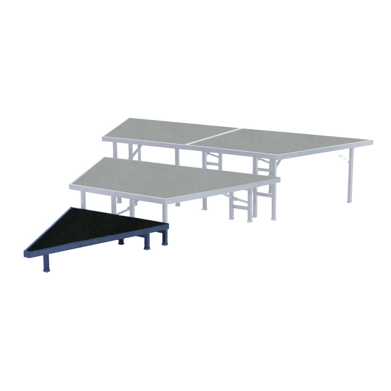 Tube de rangement en forme de polypropylène-supérieur de l 36 po x h 8 po (1 niveau), H 8 po x L 36 po x l 36 po