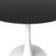 Table ronde en noyer, table de salle à manger moderne, table de salle à manger, plateau en panneau de fibres à densité moyenne et base tulipe ronde en acier, table de cuisine, table basse Mid-Century pour salon 24 pouces, table de salle à manger ovale-1280761465-1299069159-1275711703