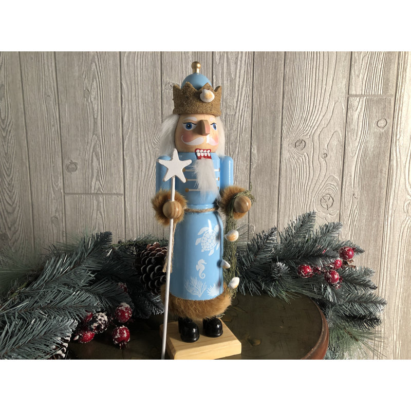 Christmas Sea Turtle, Seahorse, Starfish Nutcracker