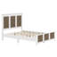Lit plateforme en bois Farmhouse Modern-152328675-152328674