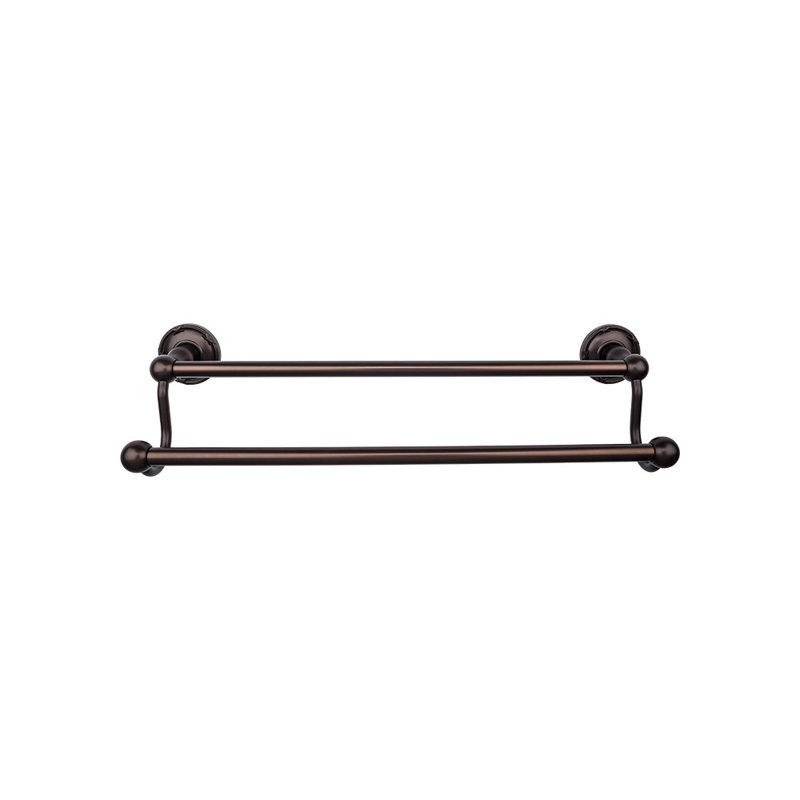 Edwardian Bath Double 32 1/2" Wall Mounted  Towel Bar, Oiled Rubbed Bronze