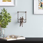Wurth Couple Sitting on a Window Sill Wall Décor