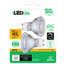 6 watts (50 watts équivalent), ampoule à del mr16, ampoule à intensité variable, gu10 blanc chaud (3000k)/base à deux broches