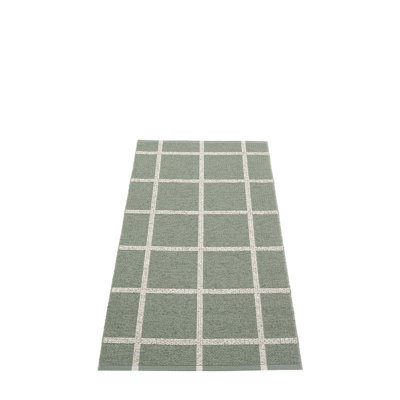 Ada Geometric Area Rug in Gray/Ivory