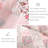 Soft Reversible Pink Comforter Set