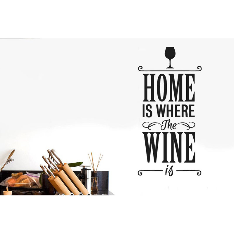 Wall Decal, Large, Black