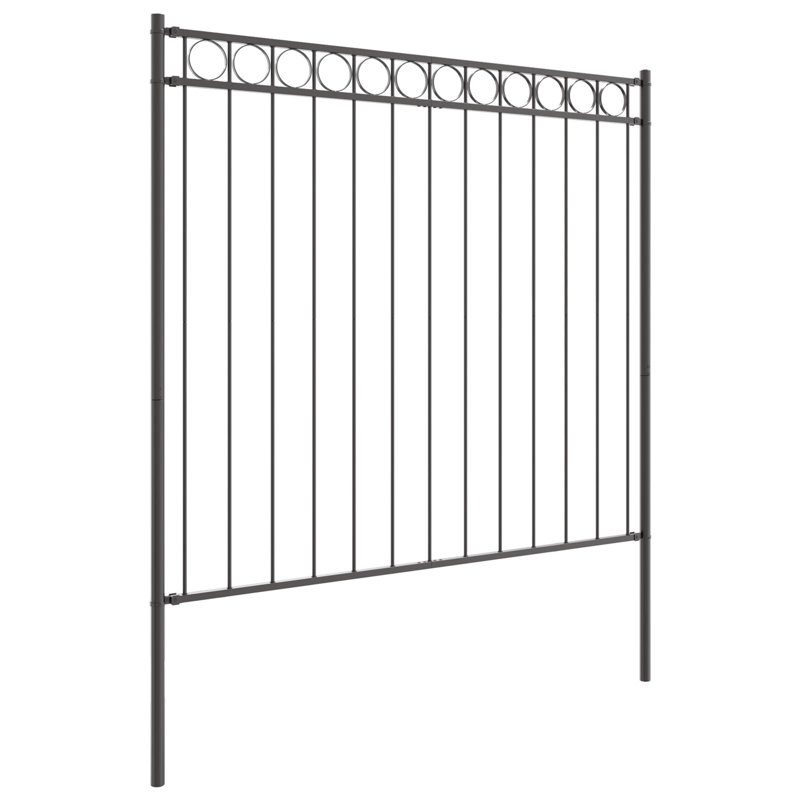 200cm H x 170cm W Steel Border Fencing