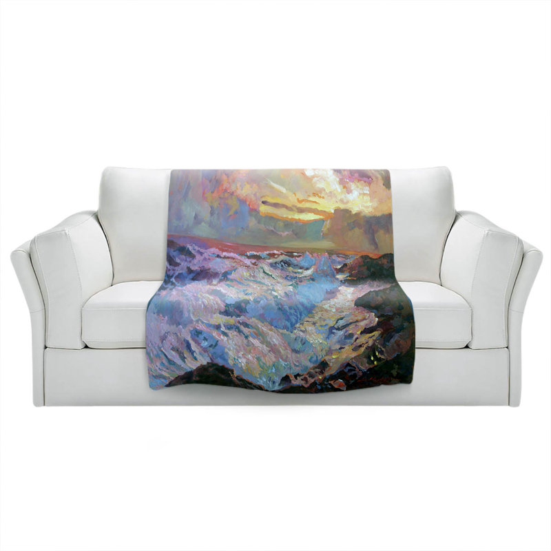 Couverture douce en sherpa, 68 po x 80 po