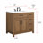 Tremolo 36" Single Bathroom Vanity With Engineered Marble Top-1182295429