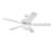 Pro Plus 211 White Bowl Light Kit 52'' Ceiling Fan with Light Kit-596869882