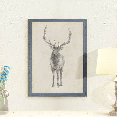 " 'Elk Study' " by Paul Cezanne