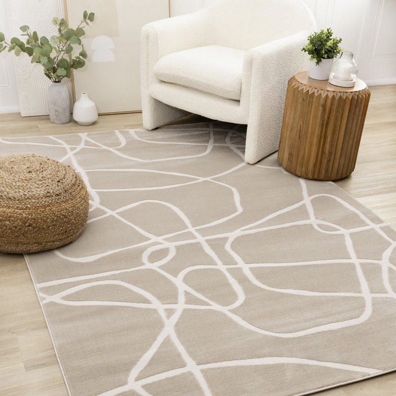 Tapis crème Marshay, Rectangle 7 pi 10 po x 10 pi 6 po