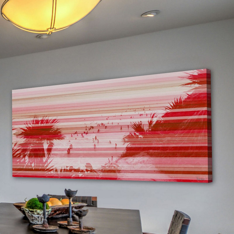 1 Piece Wrapped Canvas Wall Art, 57cm H x 114cm W