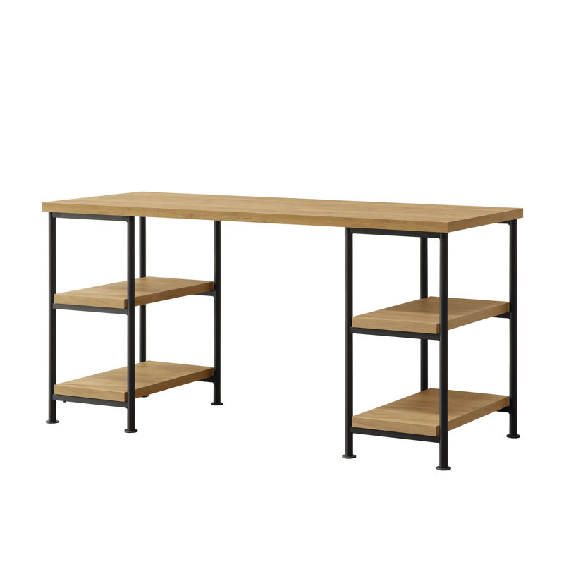 Bureau en chêne doré