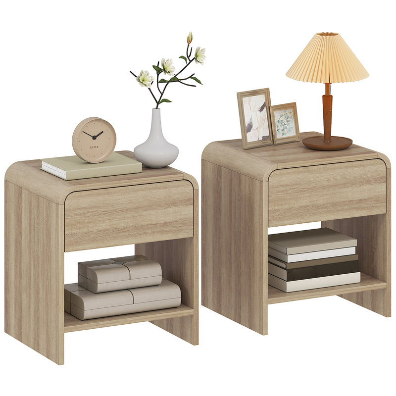40 cm W Bedside Table